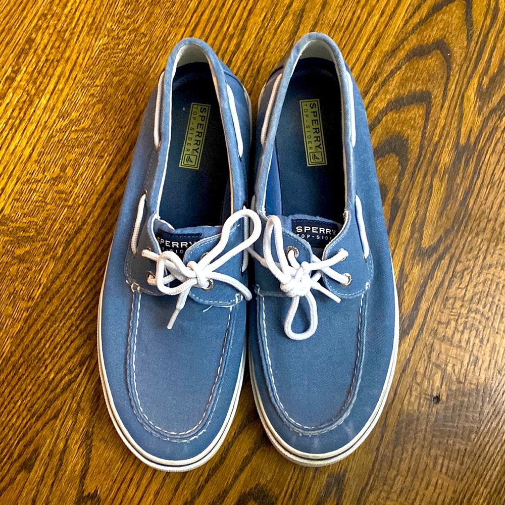 Sherry top-sider shoes. Size men 11. Worn only two times!! Really good condition
